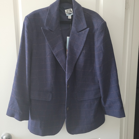 Women Wool Blazer size XXL NWT - Picture 1 of 4